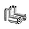 ARE4  4Pcs Metal Car Wheel Tire Valve Caps Stem Covers Accessories For Nissan X-trail GTR Nismo Qashqai Note Juke Sentra Patrol Micra