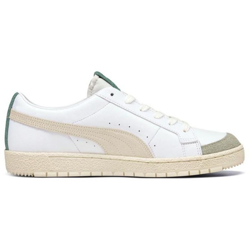 PUMA Ralph Sampson 70 Lo Unisex Vintage Skate Shoes White Apricot Green 375474-01