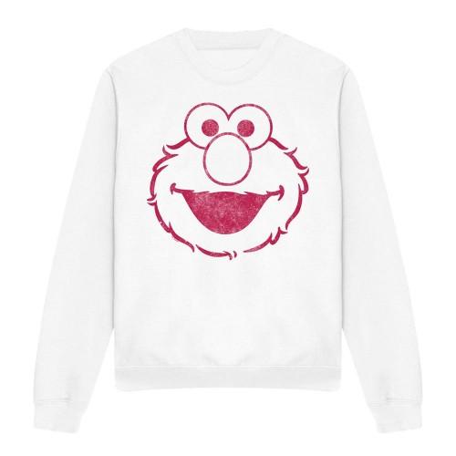 Sesame Street Unisex Adult Elmo Mono Sweatshirt