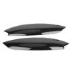 Для Volkswagen Chrome Headlights Eyebrow Eyelashes Trim Cover Внешние аксессуары 1 пара Для VW GOLF 5 MK5 GTI R 2005 2006 2007