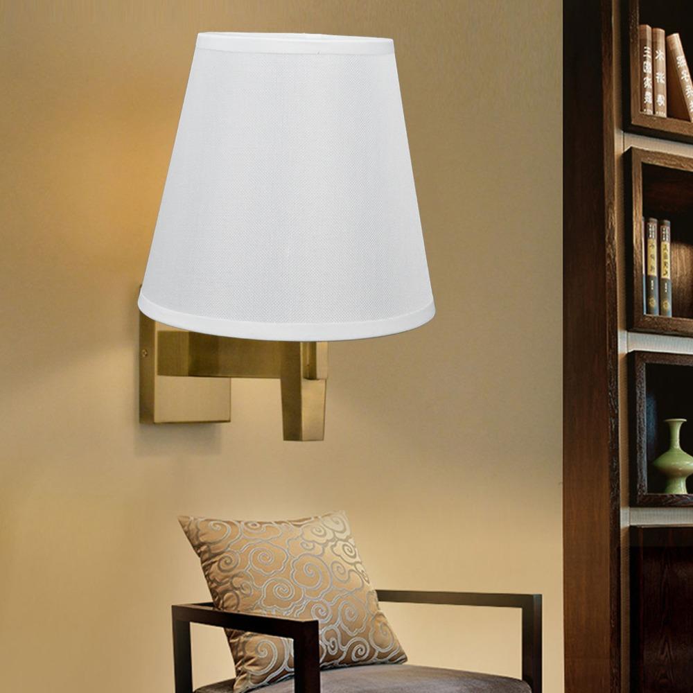 2PCS Fabric Lamp Cover Clip On Design Chandelier Lamp Shades Decorative Lampshade  Bedroom
