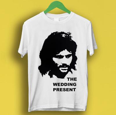 Джордж Бест The Wedding Present Jangle Indie Pop Унисекс Ретро 80-е Футболка P7283