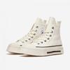 Converse Chuck 70 De Luxe Squared Egret High A06436c Egret Black