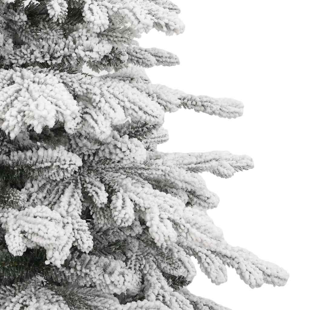 Artificial Christmas Tree Foldable Snow Flocked 180 cm