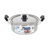 Large Pot, 26cm, 6.1L, Induction Compatible, Stainless Steel, for Somen and Soba Noodles, Summer, Suzumiya, HC-241
