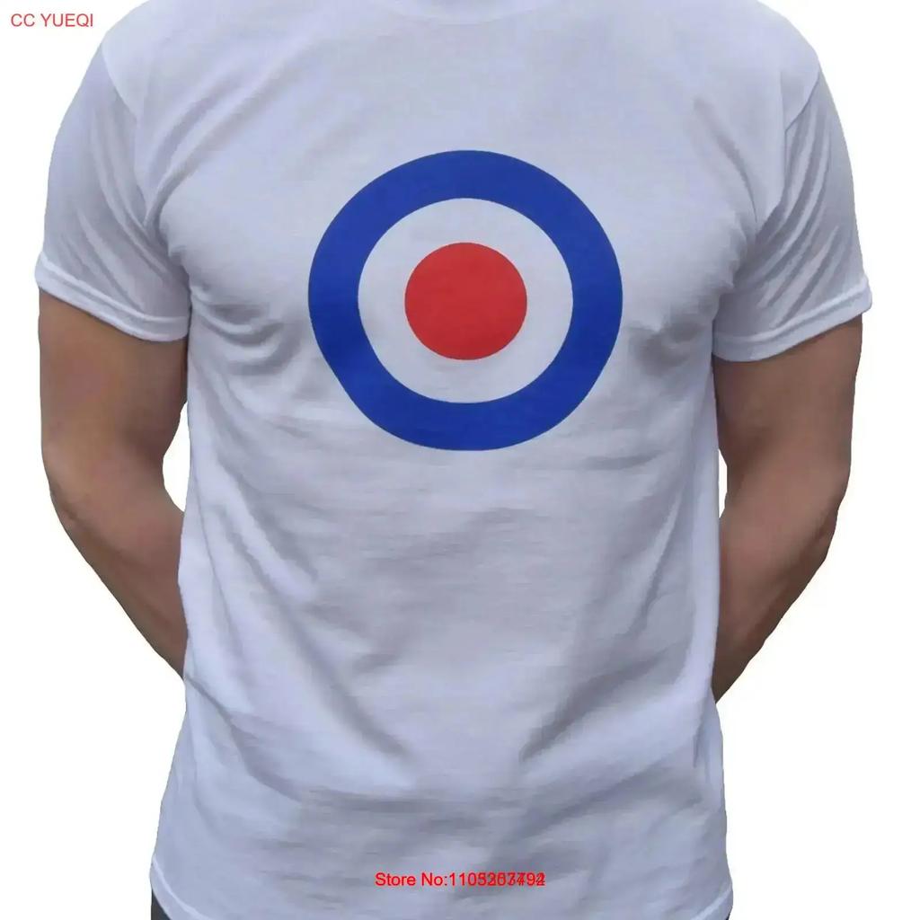 Мод Футболка Target Моды Northern Soul Скутерист Jam Ретро Одежда Винтажный Уличный Стиль Повседневный Растягивающийся Мужской Графический