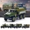 Игрушечная модель военного транспортного средства с инерционным механизмом для детей - сплав, подарок на день рождения мальчикам
