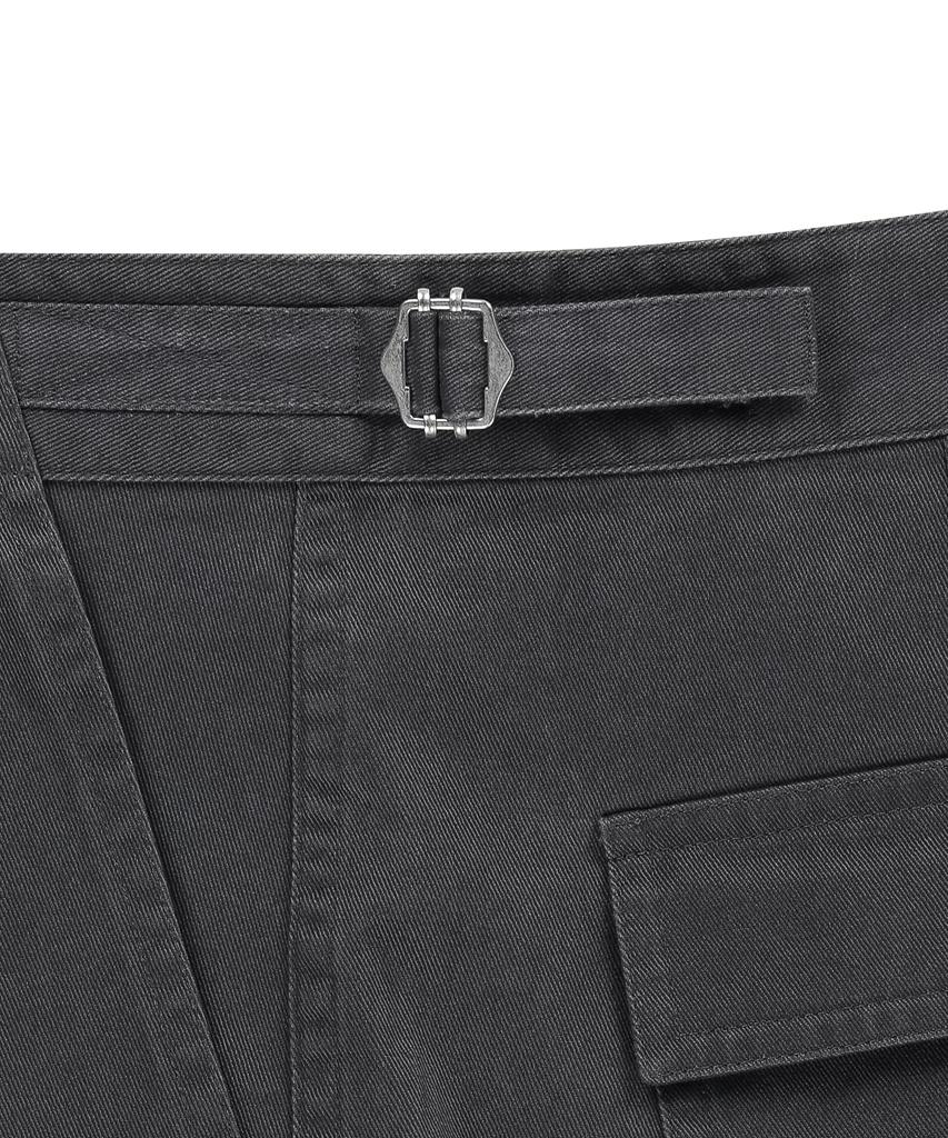 SLOWACID Button Fly Tech Cargo Pants [Charcoal]