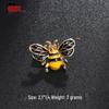 Брошь-пчела: Милая мини-брошь в виде насекомого для воротника или аксессуара