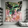 WICKED Wall Tapestry Aesthetic Wall Hanging Printed Fabric Blanket Decorative Tapestries for Bedroom Living Room Home Decor