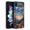 Чехол для Samsung Galaxy Z Flip 3 4 5 6 Складной Ван Гог Подсолнухи Звездная ночь Для Samsung Z Flip4 Flip5 ПК Жесткий чехол