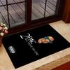 2pac's Iconic Album Cover Themed Anti-Slip Rugs - Polyester Home Decor, Suitable for Bedrooms, Living Rooms, Doorways, Studios, and Decorations