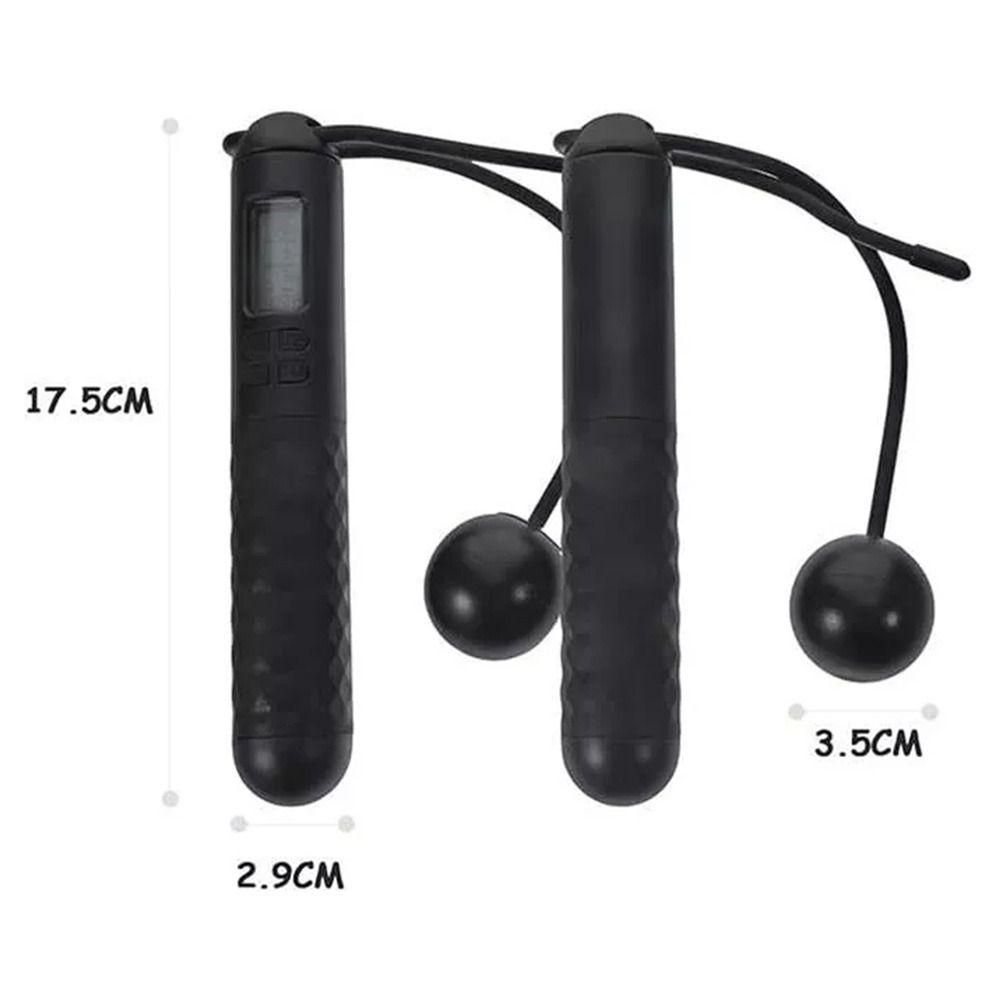Anti-Skid Ropeless Jump Rope Cordless Digital Skip Rope Counting Skipping Rope Fitness Accessories