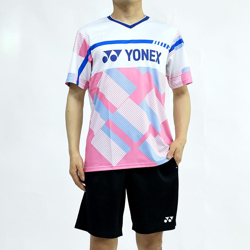 YONEX T-Shirts Men's V-neck Moderate 110134BCR