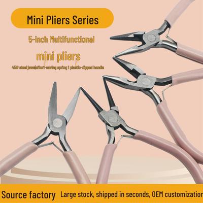 5-дюймовые мини-плоскогубцы с длинным носом для DIY - Ювелирные и диагональные варианты в наличии