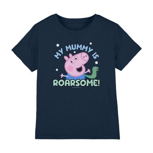 Peppa Pig Childrens/Kids My Mummy Is Roarsome George Pig T-Shirt