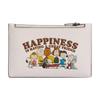 Коллаборация X Peanuts 10 Дизайнов Печать Кожаный держатель для карт Мужские аксессуары Мел CBM79-QBCAH