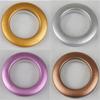 10 Pcs Home Roman Round Shape Plastic Ring for Eyelet Window Curtain Circle Slide Rings