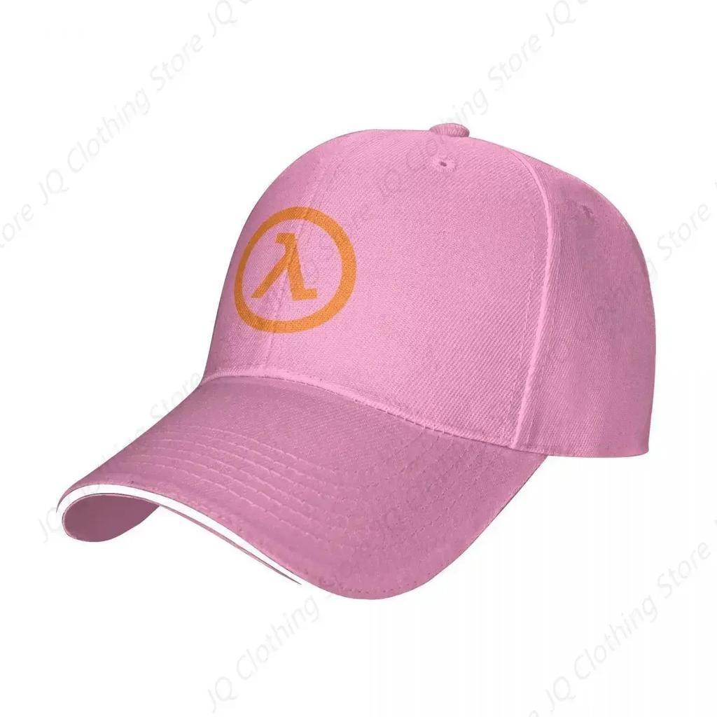Half Life Lambda Logo (black background) Cap baseball cap winter hat winter caps for Unisex Womens