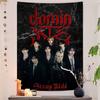 Hot Kpop Sstray Kkids Hanging Bohemian Tapestry Bohemian Wall Tapestries Mandala Kawaii Room Decor