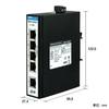 Industrial PoE Switching Hub DEH-TX5AT