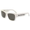 Balenciaga Sunglasses Unisex White BB0262SA-003