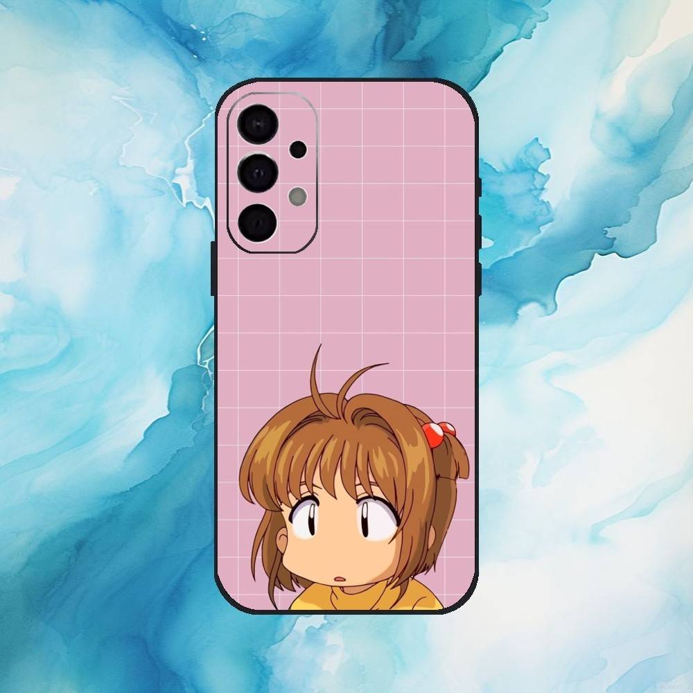 Card C-Captor Anime S-Sakura Phone Case For Samsung S25,S24,S21,S22,S23,S30,Ultra,S20,Plus,Fe,Lite,Note,10,9,5G Black Cover