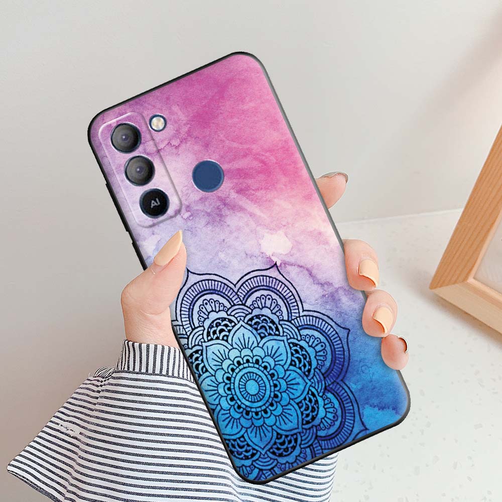 Чехол для Tecno Pop 5 LTE Чехол для Tecno Pop 5 LTE ТПУ Крутые Мраморные Чехлы Для Tecno Pop 5 LTE Защитная Силиконовая Задняя Крышка Корпус