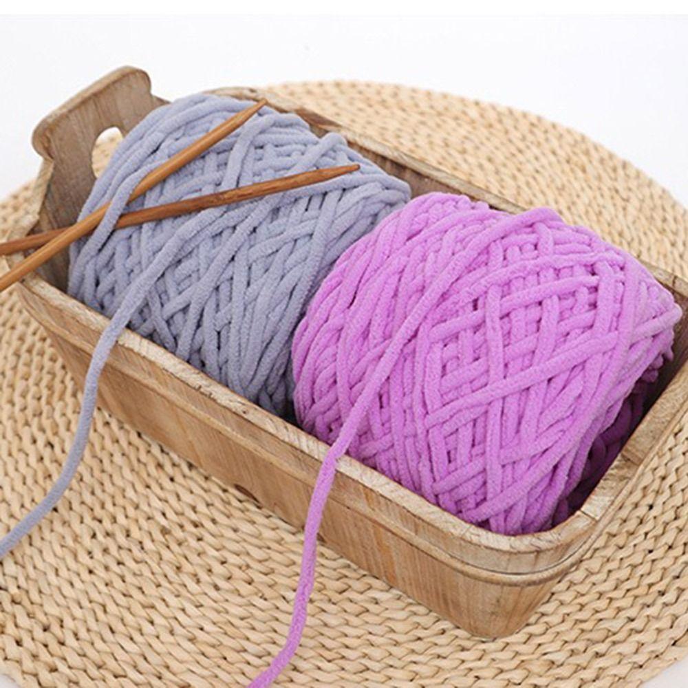 Пряжа для вязания крючком из акрила ручной работы 190 г, цветная тканая нить Ice Strip Line, мягкая шерстяная пряжа для вязания крючком