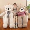 Teddy Bear Plush Toy With Bow Tie Cute Stuffed Animal Gift For Kids Room Decor