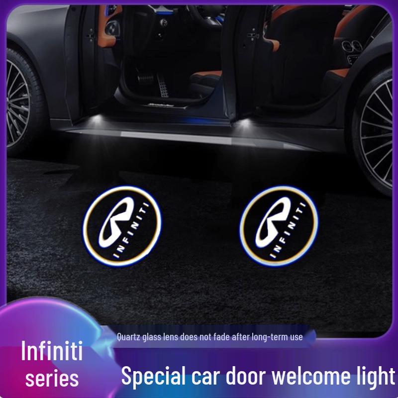 Infiniti FX GM EX QX Индивидуальные приветственные и лазерные проекционные огни на двери