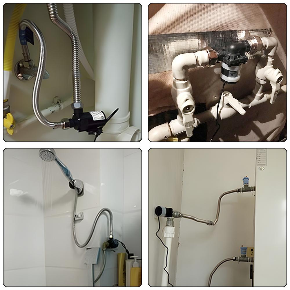 DC 12V 24V Бесщеточный солнечный двигатель Водяной насос Водонагреватель Душевой пол Подогреваемый насос Микро Погружной Водяной Насос