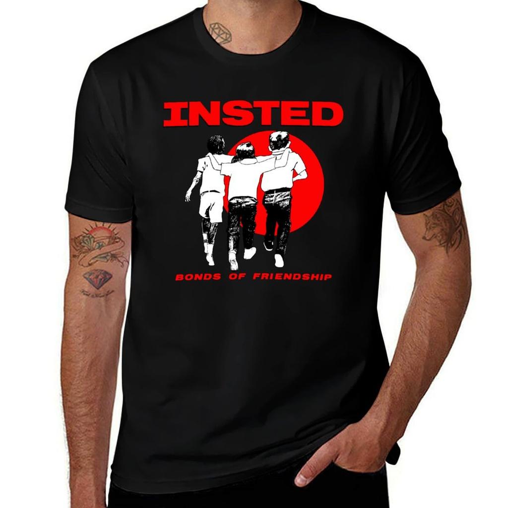 Insted Bonds Of Friendship Tshirt Basic Simple Casual Short Sleeve Tee