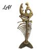 Creative Bar Accessories Vintage Fish Bone Bottle Opener Heavy Duty Beer Cap Unique Metal Remover Remover Professional Kitchen Gadget for
