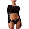 Беспроводной бралетт с логотипом Женское нижнее белье Черный QF8009-003