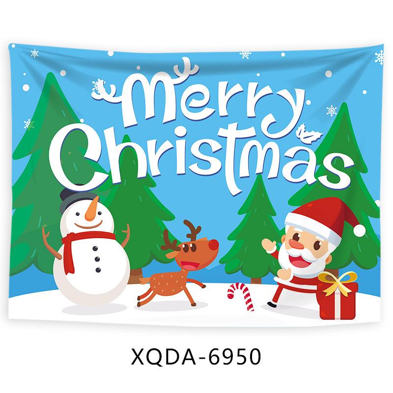 Amazon Домашний гобелен Рождественская елка Пляжное полотенце Сидящее одеяло Пляжное полотенце Холст
