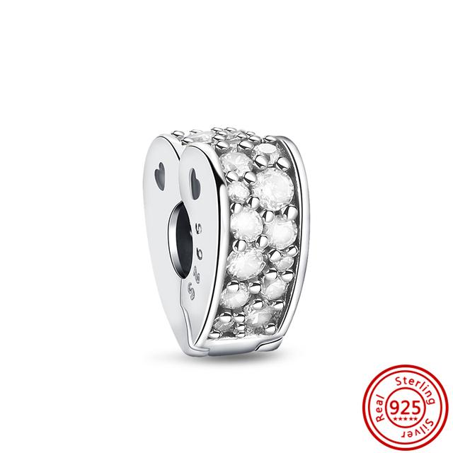 Новые туфли из серебра 925 пробы с сердечком на высоком каблуке с изображением животных, бусины, подходят для браслета-подвески, женские модные ювелирные изделия, изготовление