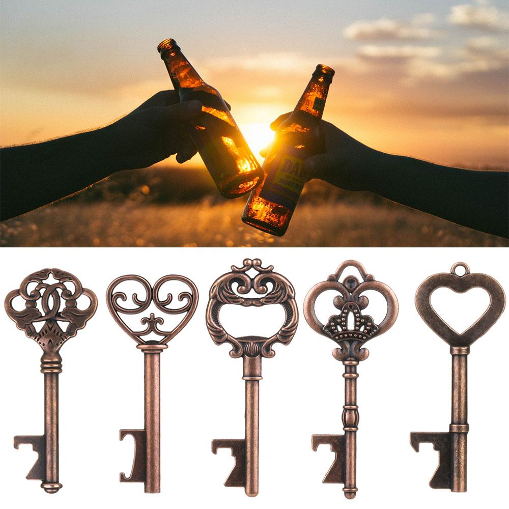 Festival Souvenir Gift Vintage Wine Keychain Souvenir Wedding Decor Key Bottle Opener Beer Opener