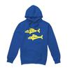 Legends of the Hidden Temple Mens Blue Barracudas Hoodie