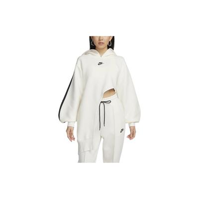 Solid Color Irregular Hem Casual Hoodie Women Hoodies White FN7124-110