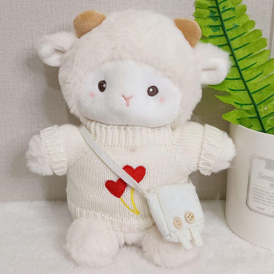 Интернет-звезда Поки Ягненок Плюшевая игрушка: Милая кукла Овечка Белль в наряде - Идеальный подарок для девочек