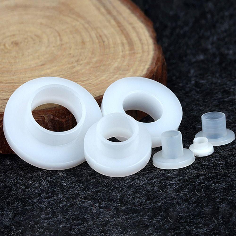 100Pcs Concave Convex Plastic Step Gasket Insulation Spacer for Screw Insulation Protection