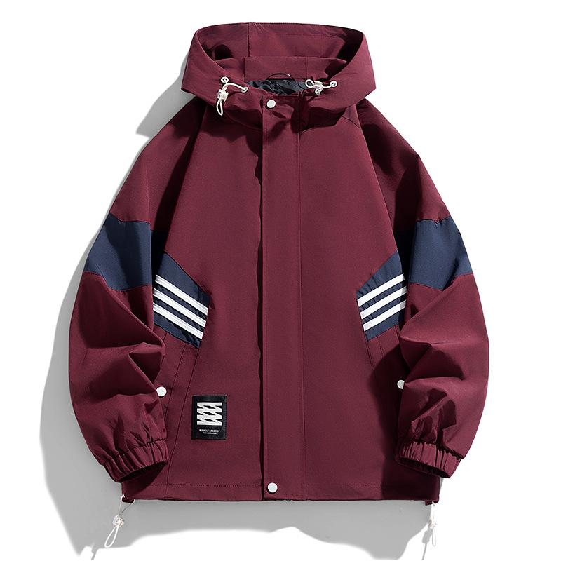 Куртка мужская модная трендовая мужская повседневная куртка куртка с капюшоном куртка с закрытым рукавом деревенская трендовая куртка для подростков
