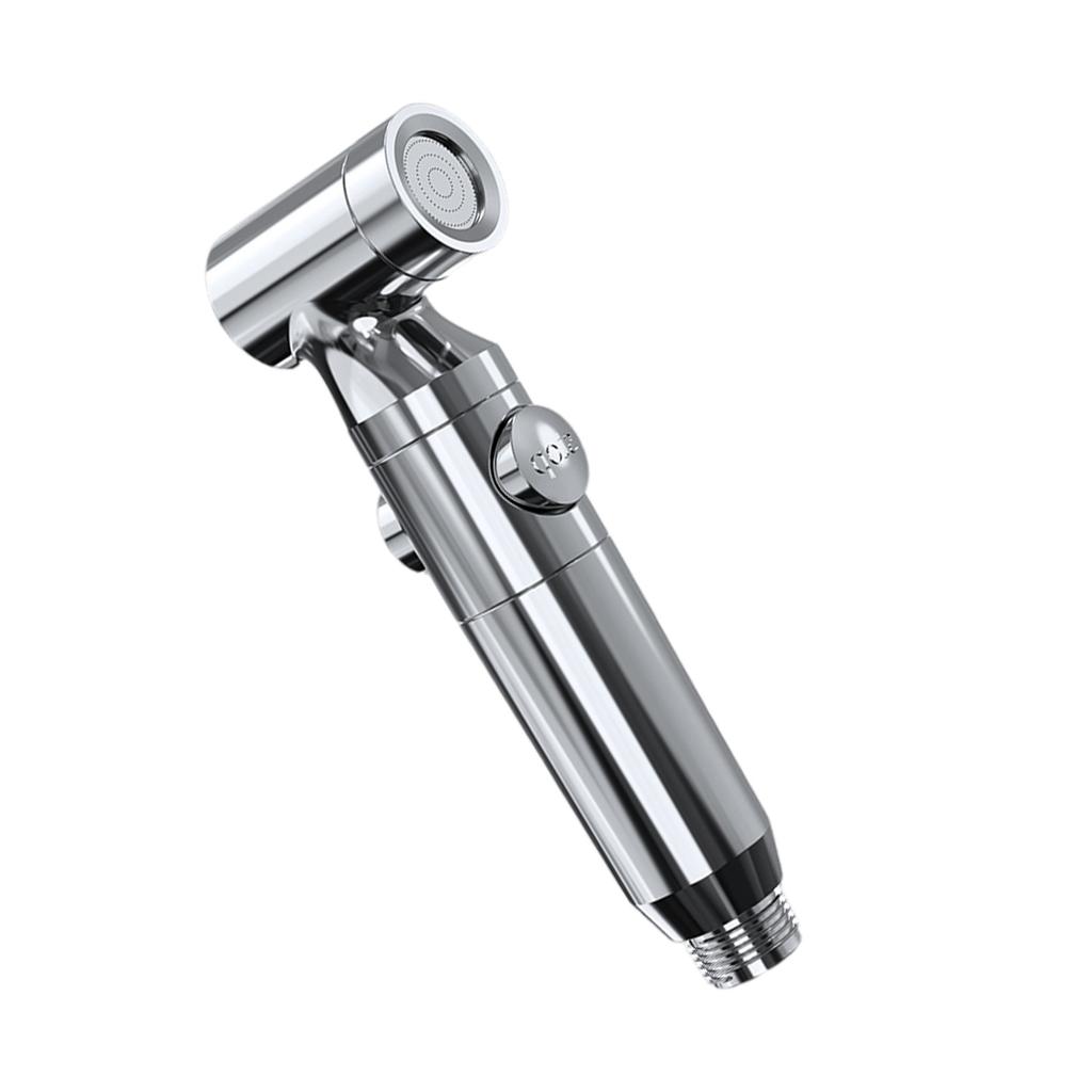 Ручной биде-спрей для ванной с эргономичной ручкой и несколькими настройками давления. Прост в использовании для эффективной очистки.