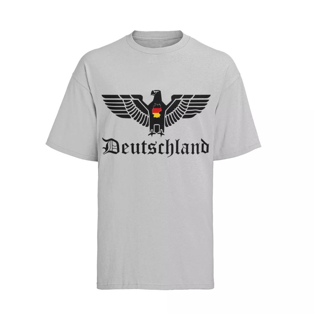 Let Germany Become A Great Adler I Love Germany Afd Men's T-shirt Cotton Summer New Men's and Women's T-shirt
