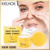 EELHOE Маска-пленка для удаления черных точек с лица, Смываемая, Полоски для носа, Глубокое очищение, Сужение пор, Удаление черных точек, Полоска для носа, Уход за кожей
