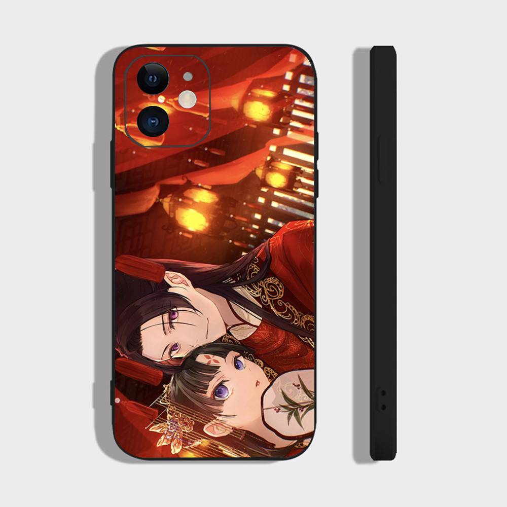 The Apothecary Diaries Animation Phone Case For IPhone 17 Air 16 15 14 13 Pro Max 11 12 Black Silicone Cover