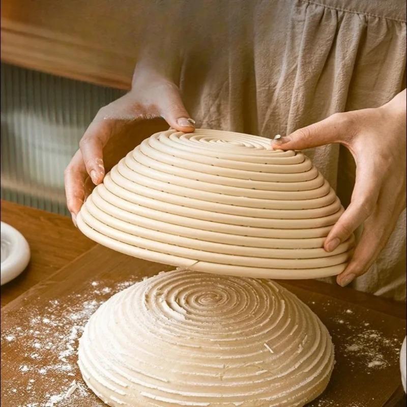 Bread Fermentation Basket PP Dough Proofing Basket Bread Fermentation Baking Pastry Making Home Kitchen Daily Baking Accessories