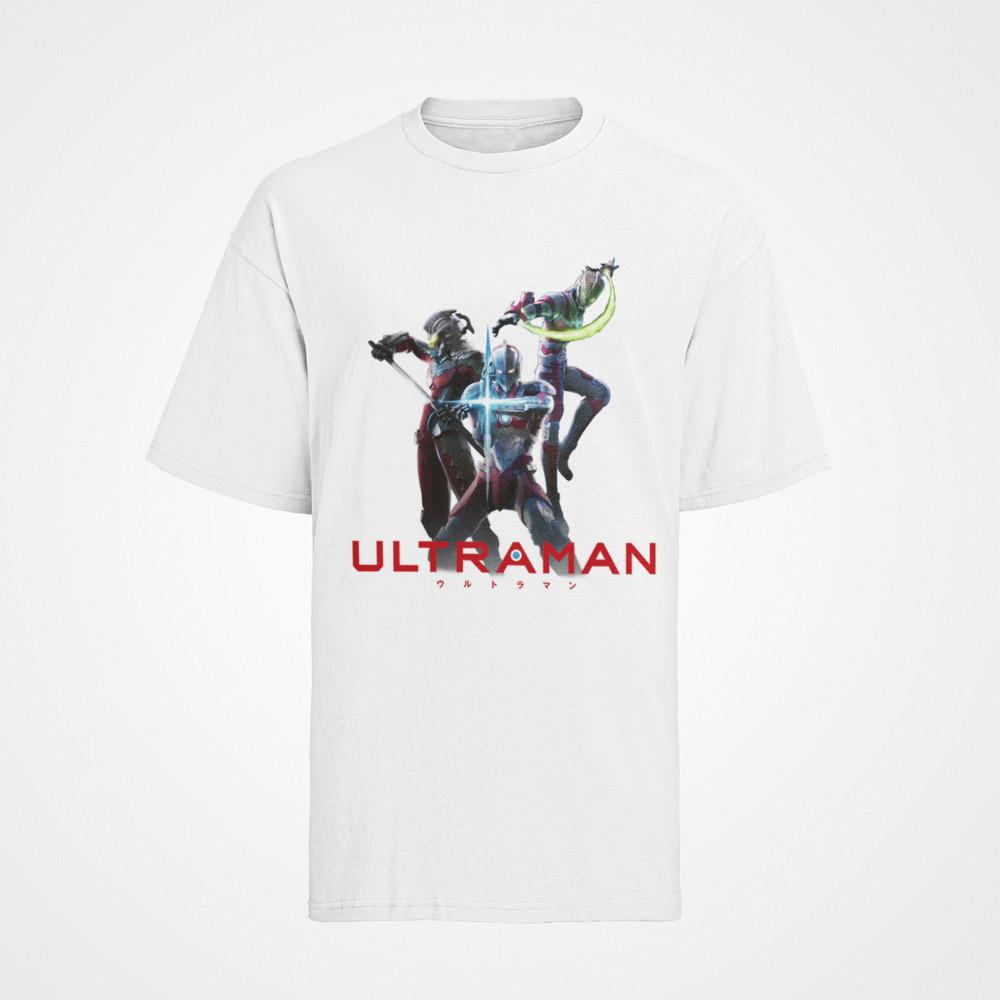 Asian Ultraman Serie Held Power Ranger Herren Bio T-Shirt Baumwolle