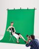 VEVOR Backdrop Stand, 5 x 6.5 ft Adjustable Photo Backdrop Stand Kit, Portable Background Backdrop Stand with 3 Crossbars